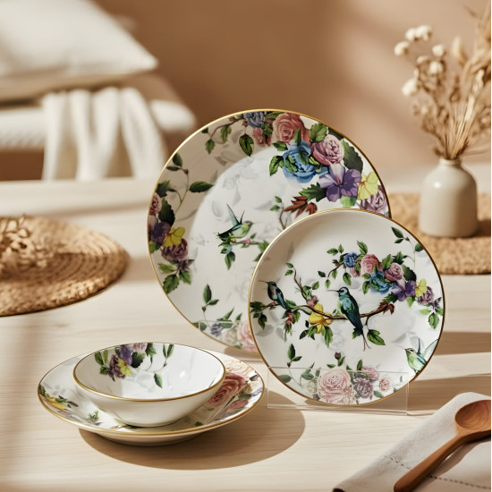 Dinnerware Set - 24 Pcs